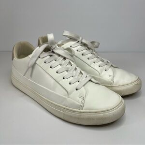 Mix No. 6 Mens' Elgen Sneakers White Gray Size 9M Shoes Casual Lace Up Low Top